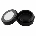 Empty Black Eyeshadow Compact