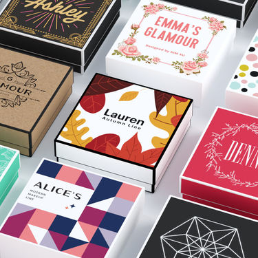 Emballage de boîte cadeau noire