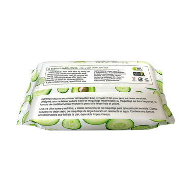 Makeup Wipes 60 sheets - Avocado and Cucumber