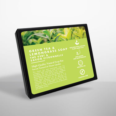 All Natural Soap Green Tea & Lemongrass Bar
