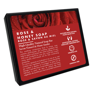 All Natural Soap Rose & Honey Bar