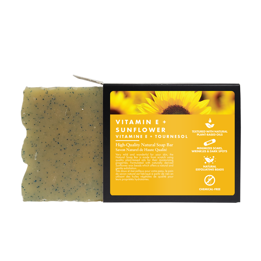 Sunflower/Vitamin E All Natural Soap - 120g