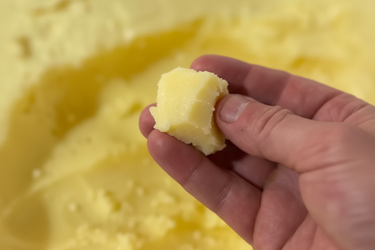 Beef tallow skincare product photography