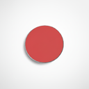 Cream blush with white studio background