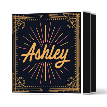 Emballage de boîte cadeau noire