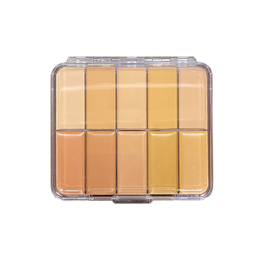 Mini palette légère de fond de teint crème HD