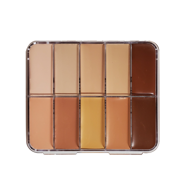 Mini palette mixte de fond de teint crème HD