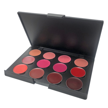 12 Lipstick Palette Infinite Kiss Colors