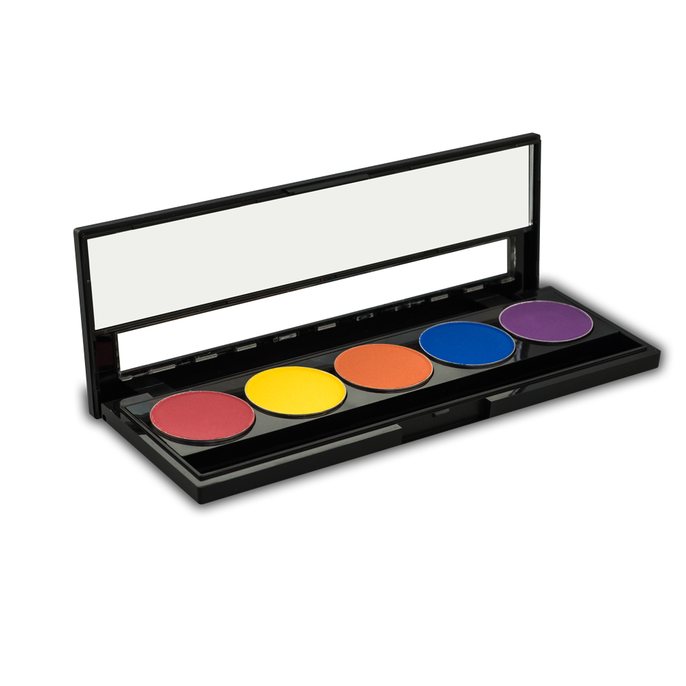 Eyeshadow Palette - Vivid Eye shadow (5) pan - 26mm
