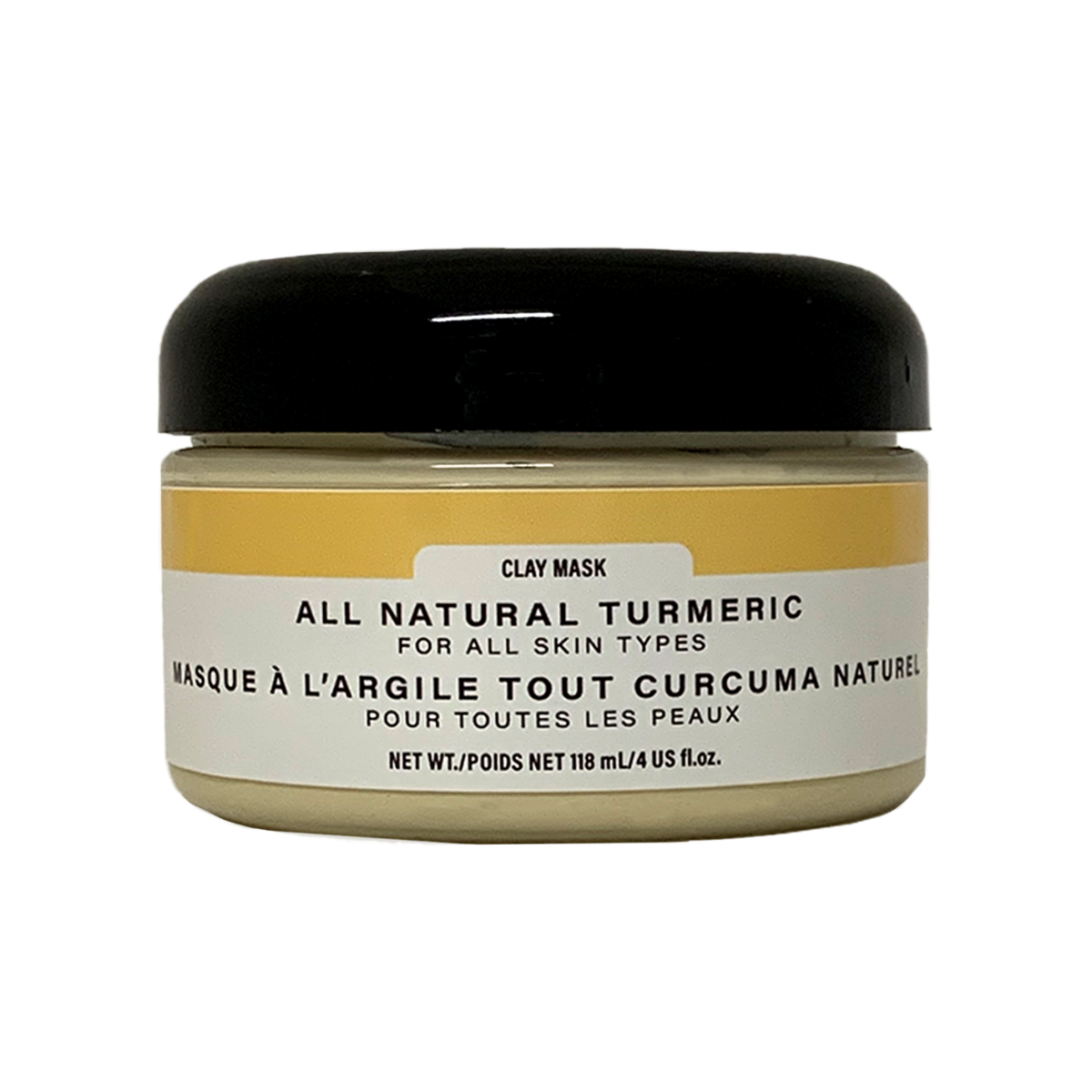 Clay Mask - All Natural Turmeric (All Skin Types) - 118 mL